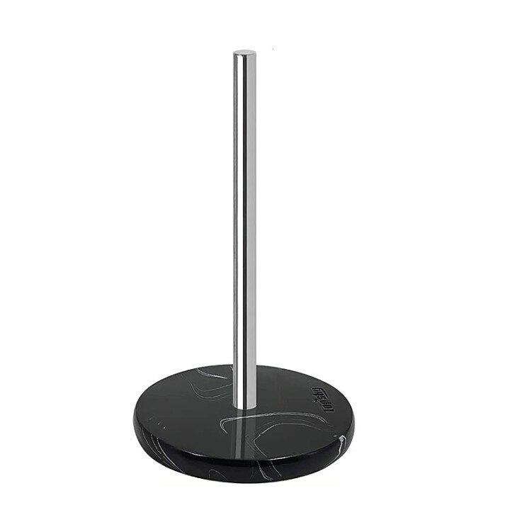 Papieren Handdoek Houder Voor Keuken Papieren Handdoek Dispenser Met Gewogen Base Voor Standaard Papieren Handdoek Rolls Rvs & Marmer: 3