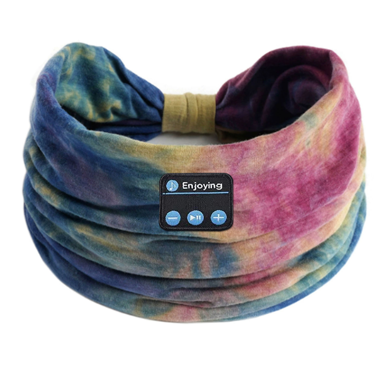 Bluetooth-Kopfhörer, Sport, Schlafen, Stirnband, elastisch, kabellose Kopfhörer, Musik, Augenmaske, kabelloses Headset, Boho-Stirnband, Yoga, Arbeit: verrotten