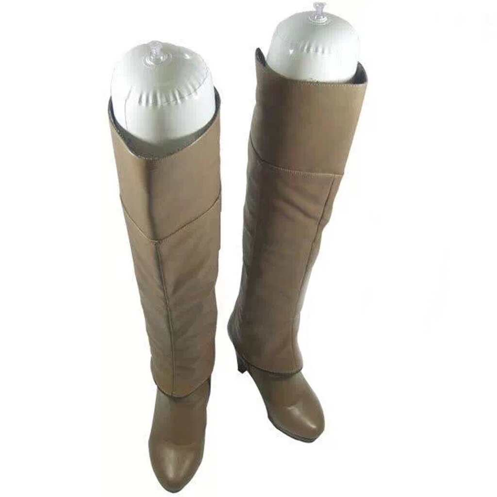 2 paires de chaussures gonflables, bottes de veau, civière façonneuse, insertion de Support de stockage