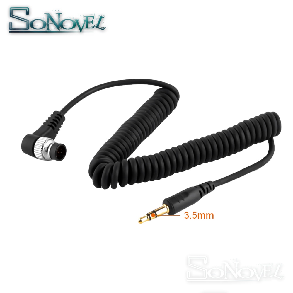 3.5mm-N1/MC-30 Afstandsbediening Sluiter Connect Kabel Cord voor Nikon D850 D810a D800 D700 D500 D300s D5 d4 D3 Pixel TW-283 T3 T8