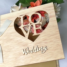 1pcs Tearable Message Wedding Guest Book Kraft Cover Wedding Party Sign In This Notebook Wedding For Guests K20
