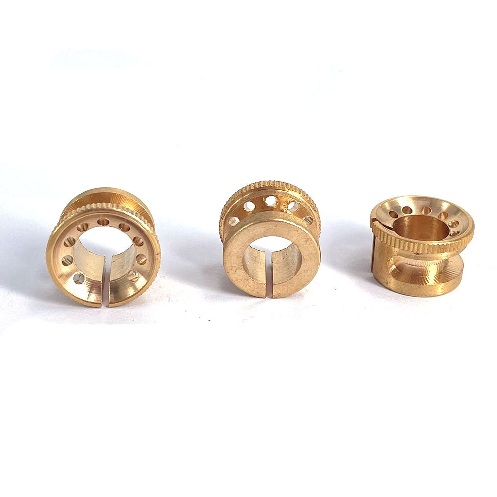 EDM Wire Cut Brass Water Nozzle Stopper 20*23*14mm for CNC Wire Cutting Machine