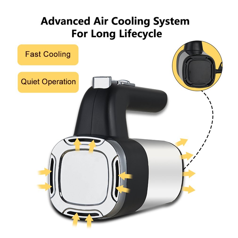 Multifunctional Mini Electric Food Mixer 5 Speed Handheld Egg Beater Whisk Kitchen Food Processor Home Baking Tool