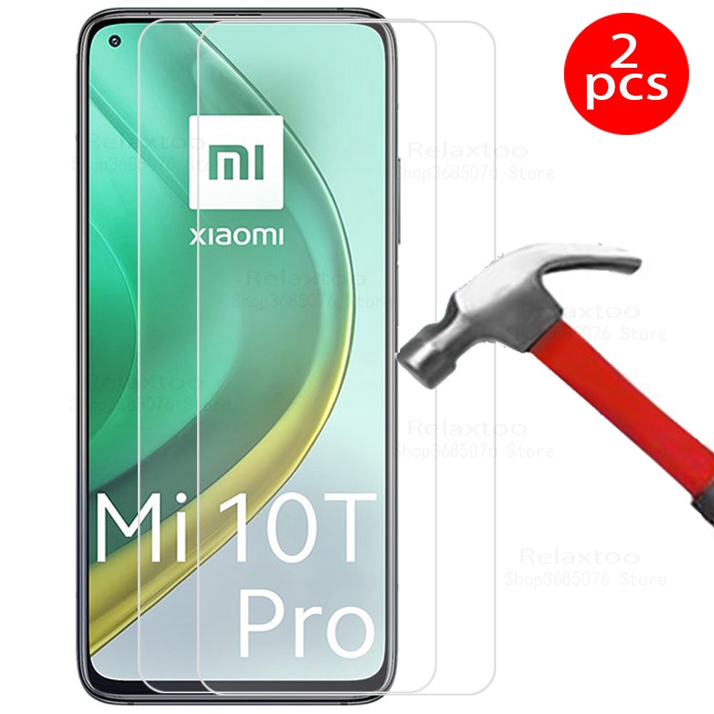 per Xiaomi Mi 10 T pro in Vetro Temperato per Xiaomi Mi 10 T 10 T pro Protezione Dello Schermo di Vetro Del Telefono mi 10 T 5G di Vetro HD Della Copertura Completa