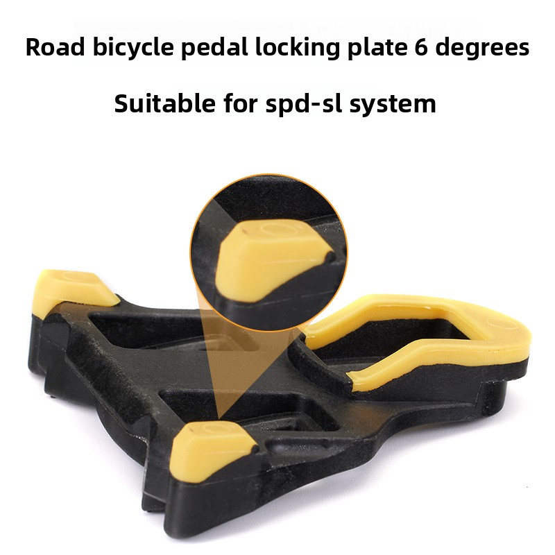 Pedal de bloqueo automático para bicicleta RACEWORK, pedal de bloqueo con patrón de carbono para bicicleta de carretera, sistema SPD, accesorios para montar en pedal Peilin