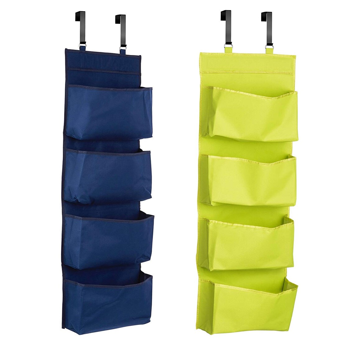 1pc Housewares 4-Tier Over Door Hanging Organiser Storage Pockets Wardrobe Unit Shoes