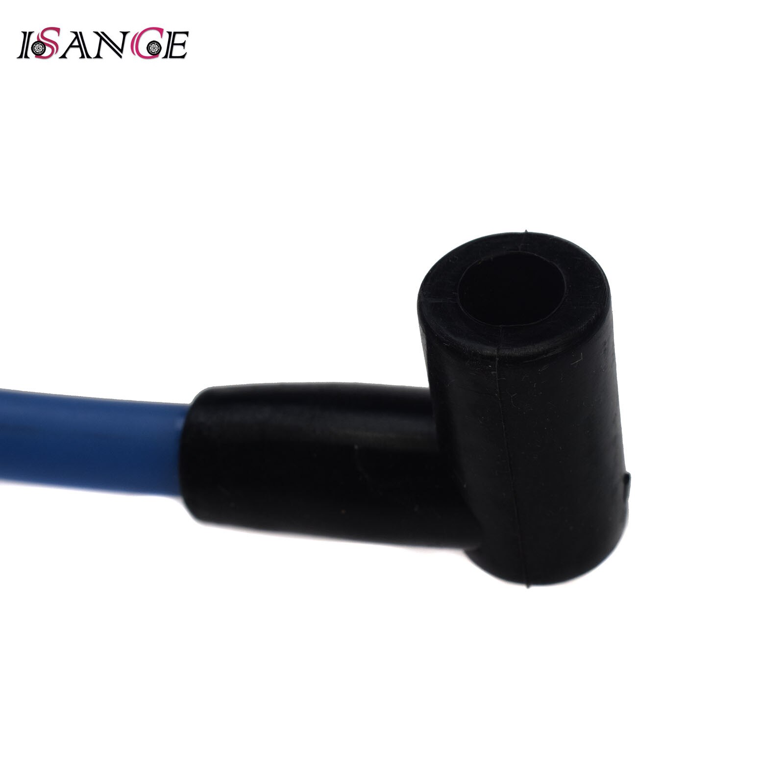 Blue Silicone Ignition Spark Plug Wire Cable Suppression Core For Harley Davidson Softail 1999 &amp; Dyna 2000 Big Twin