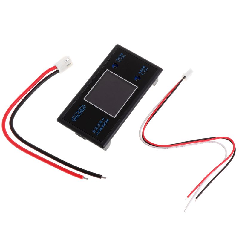 Voltímetro amperímetro de 0-50V 5A 250W, amperímetro, vatímetro, Panel LCD de voltaje, amperímetro de potencia, w-store Jan11