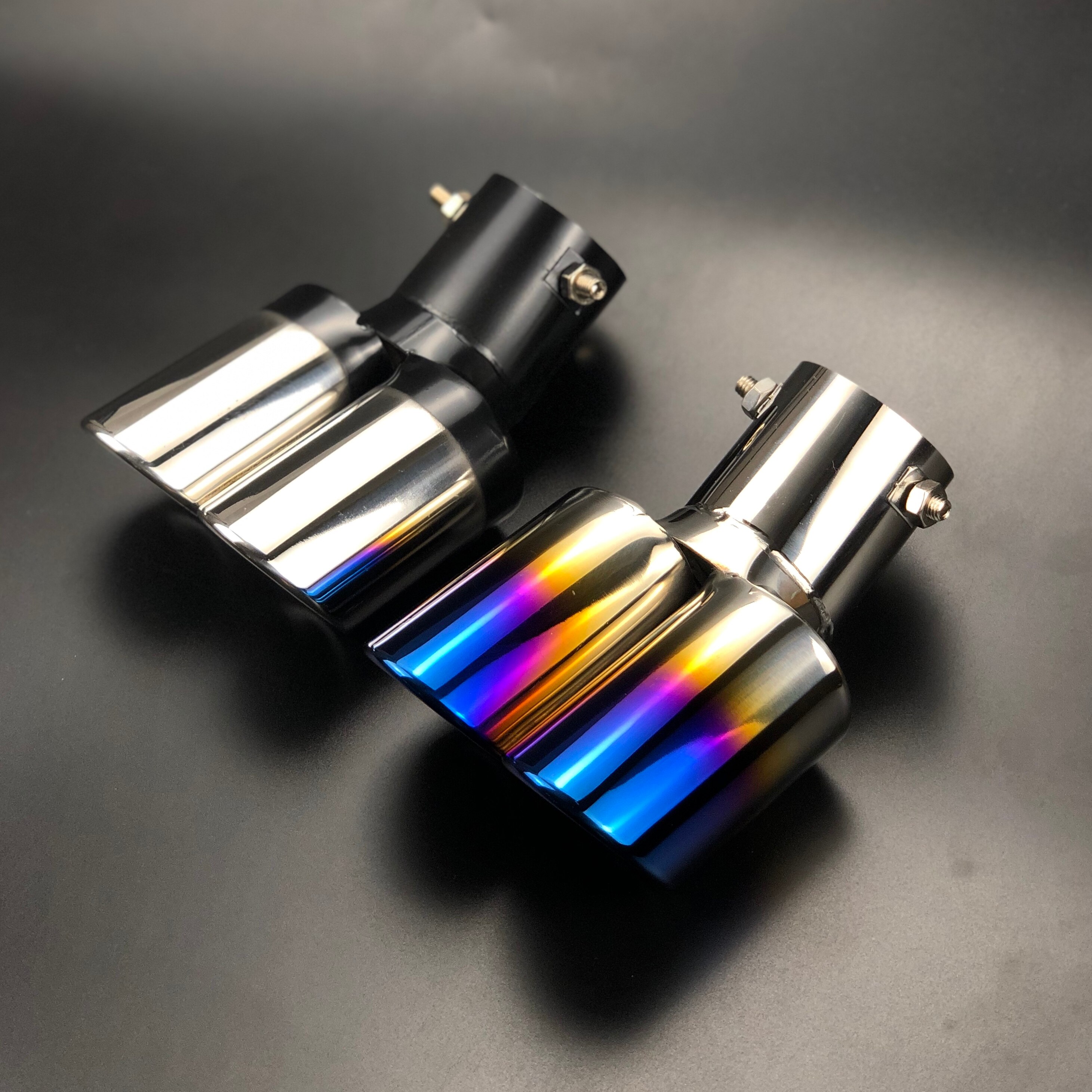 Car styling Exhaust Pipe tube Case For Renault Espace Twingo Clio ZOE Kwid SYMBIOZ ARKANA Duster EZ-PRO Lodgy Alpine A110