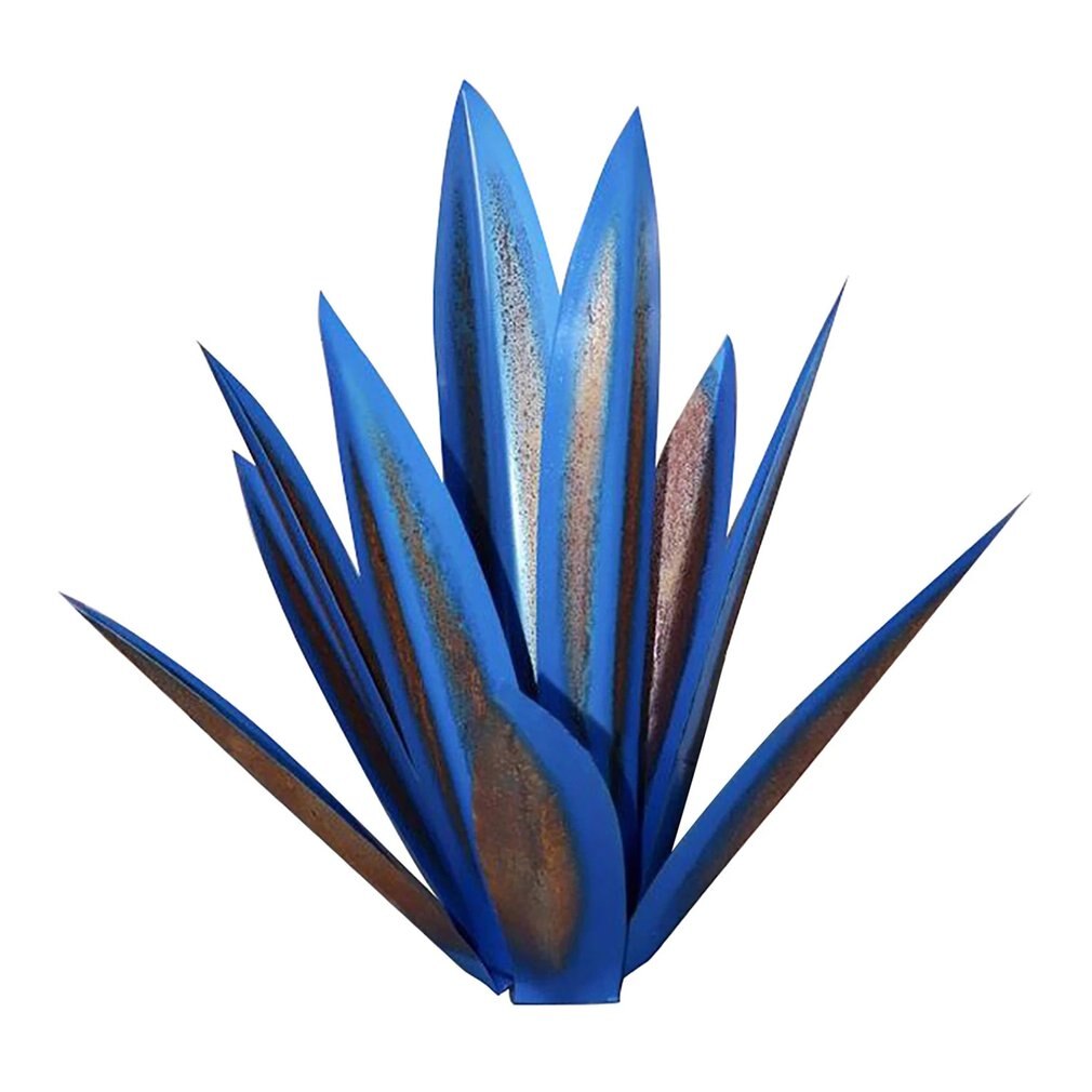 27cm Fer Art Tequila Plante Ornement BRICOLAGE de Décoration Créative Fer Ornement Et D'anniversaire Plante Ornement: type14