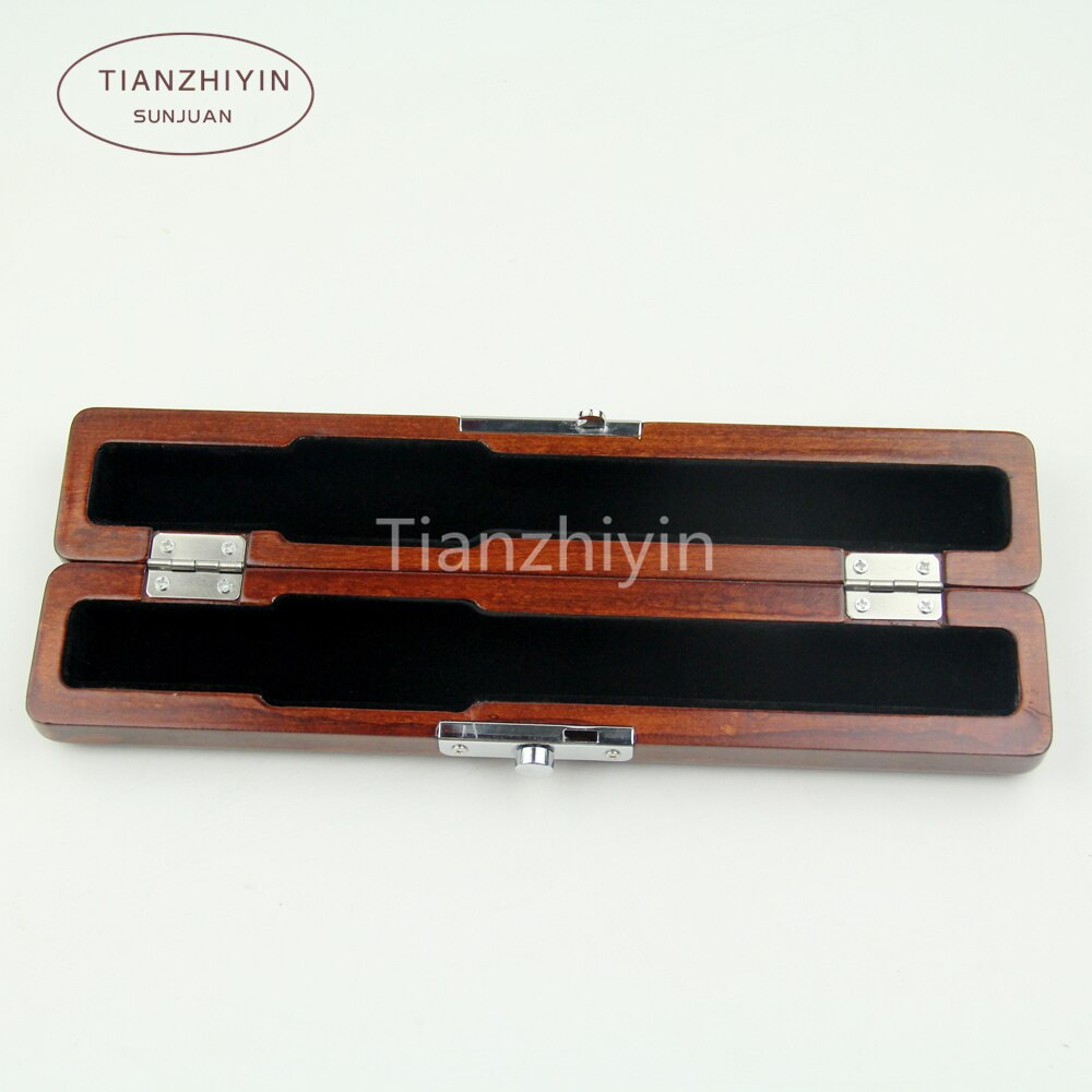 Solid Wood Flute Head Joint Case Wooden Storage Box Flute Mouthpiece Accessories