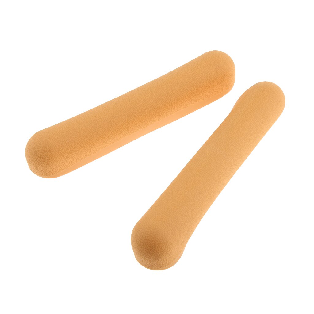 Almohadilla para muletas universales suaves, fundas para las axilas, muletas, funda de almohada de repuesto, 1 par: Yellow