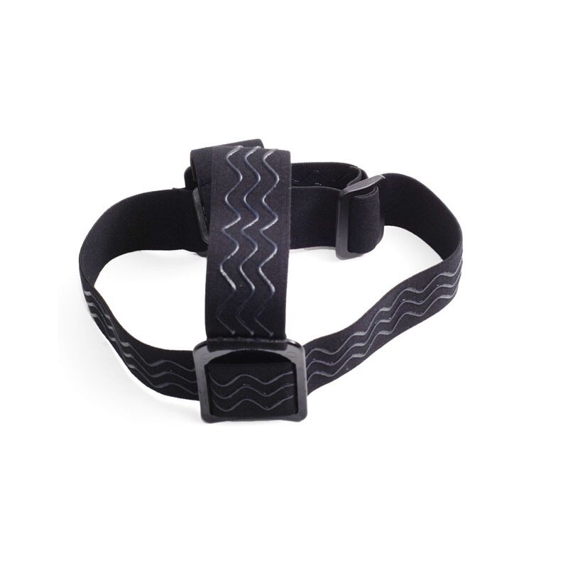 Montaje de la correa de la cabeza del arnés elástico ajustable para GoPro 1/2/3/4/5/6/7/8 SJCAM accesorios de Cámara de Acción negra para GO PRO