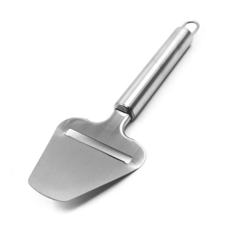 Upspirit Stainless Steel Cheese Spatula with Handle Pizza Cake Server Butter Slicer Peeler Serving Peel Tray Baking Pastry Tool