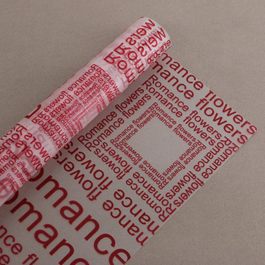 40pcs Waterproof translucent flower wrapping paper flower Wrapping Paper Packing Paper Home Decoration 60X60cm: 17   60X60cm