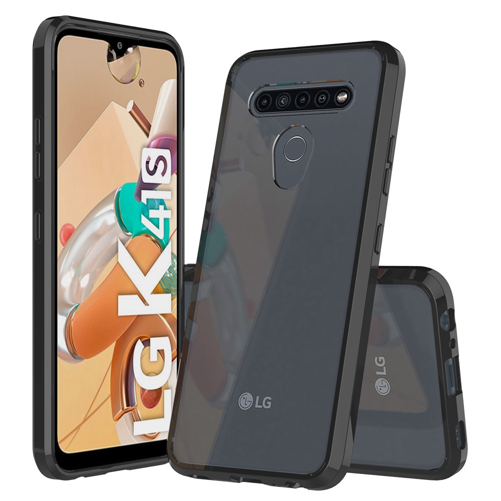 Voor Lg K41S / K40S / K40 Case Crystal Hybrid Bumper Clear Phone Case Voor Lg K50S K50 Q51 K51 k61 Back Cover Acryl Gevallen K 41S