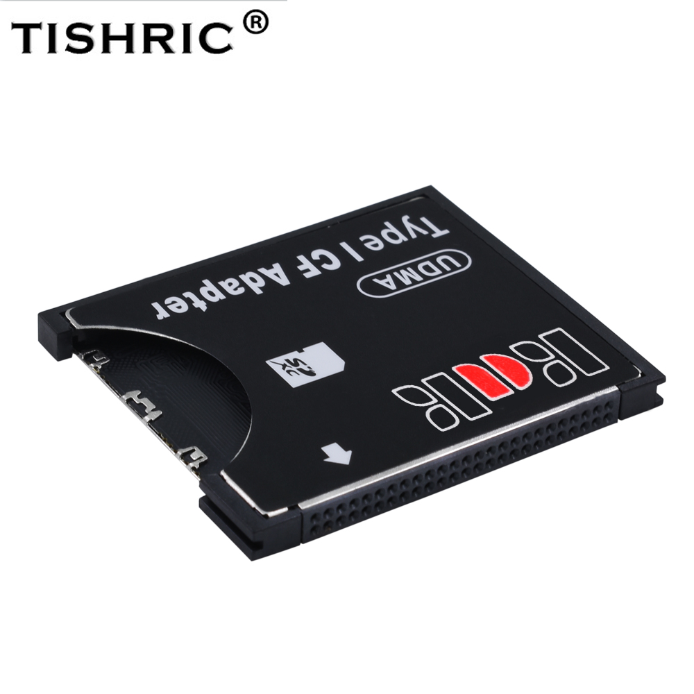Tishric sdhc sdxc till standard compact flash typ i kortomvandlare sd till cf adapter kortläsare adapter upp udma 128gb