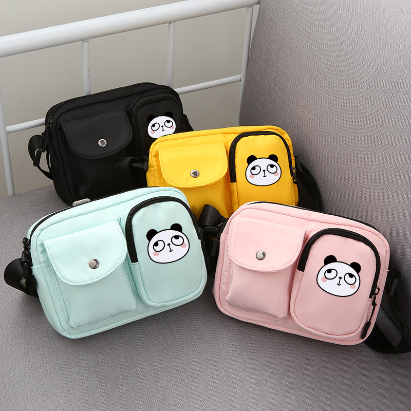 Sac à bandoulière d'épaule mignon de Panda de bande dessinée de pour des femmes imperméable à l'eau