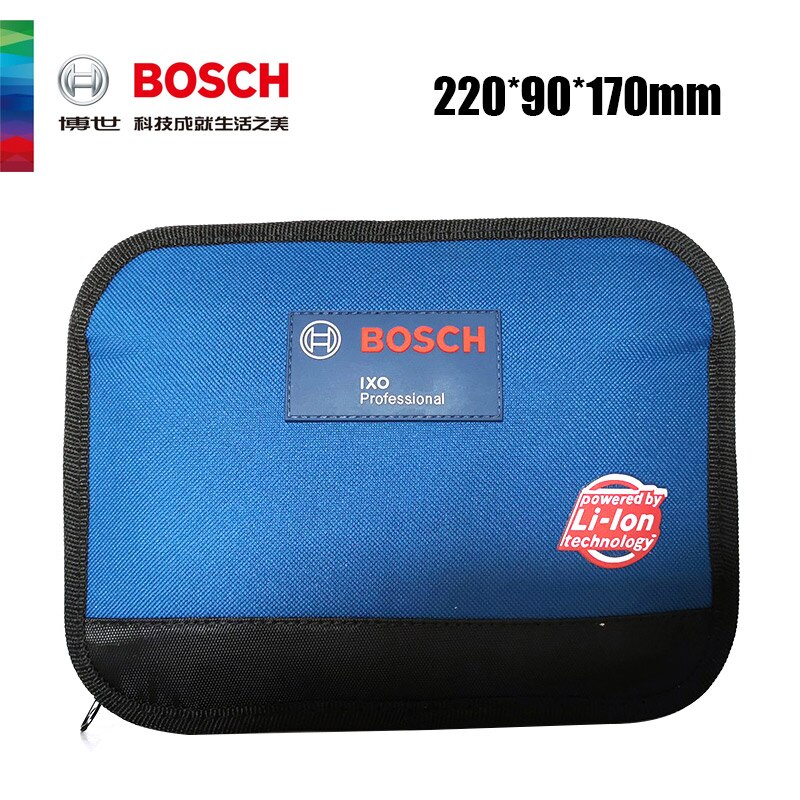 Bosch verktøysett reparasjonsverktøysett, kompatibelt med 18v håndvesker for elverktøy, original veske fra bag med verktøykasse