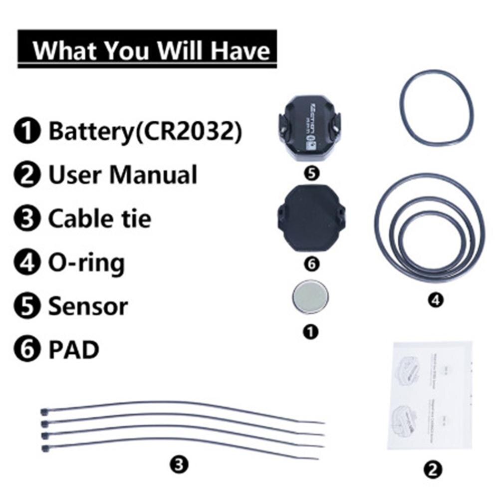 Bike RPM Speedometer ANT+ Speed Cadence Sensor Wireless Bicycle Bluetooth 4.0 Cycling Cadence Speed Sensor Road Bike Sensor