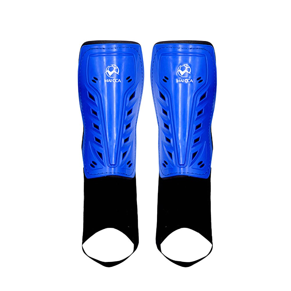 Volwassenen Voetbal Schilden Scheenbeschermers Voetbal Sokken Bands Riem Been Protector Kickboksen Gear Karate MMA Sport Training Apparatuur: Blue