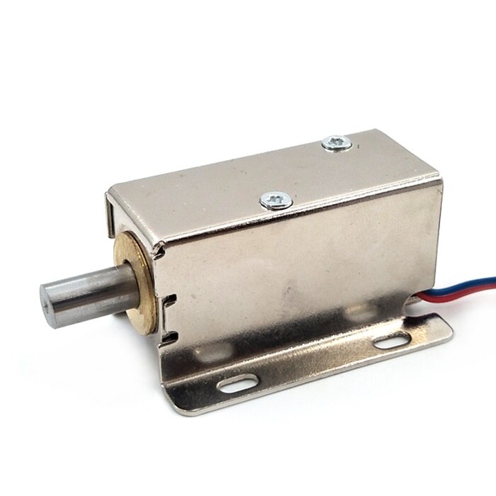 Cerradura cajón de gabinete, cerrojo eléctrico, 12V, 24V: 24V B
