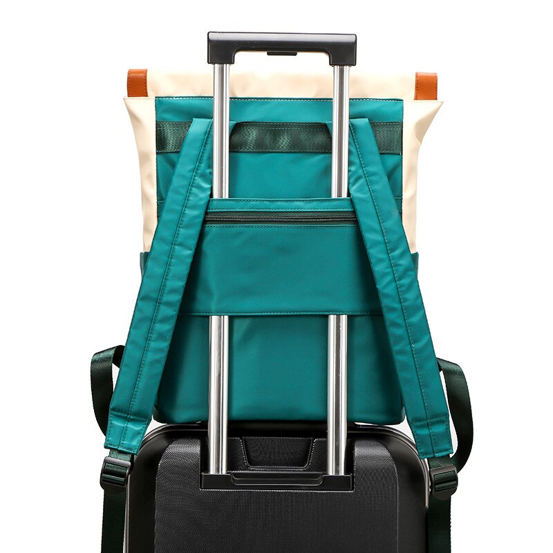 Large Capacity Business Laptop Backpack Oxford Cloth Backpack Travel Portable Single Shoulder Dual-use Schoolbag