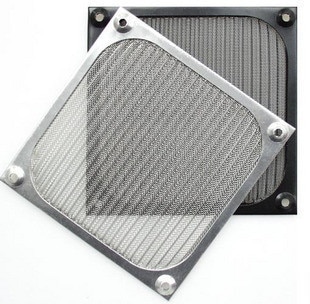 9 cm stofdicht netto metalen aluminium cover met schroeven voor 9025 9225 fan