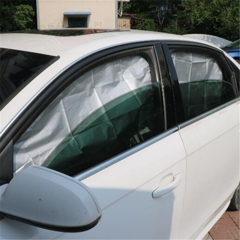Auto Accessoires Car Window Zonnescherm magnetische Voorruit Visor Cover Block 4 Window Zonnescherm UV Protect Car Window Film 4 stks/set