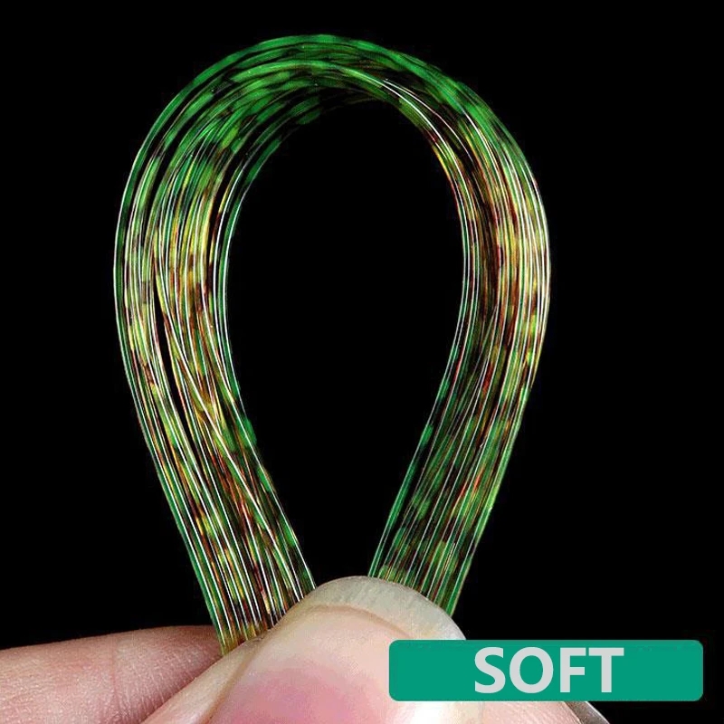 Linea di pesca rivestita in fluorocarbonio 1000M Linea invisibile Accessori per la pesca in nylon affondante maculato super resistente