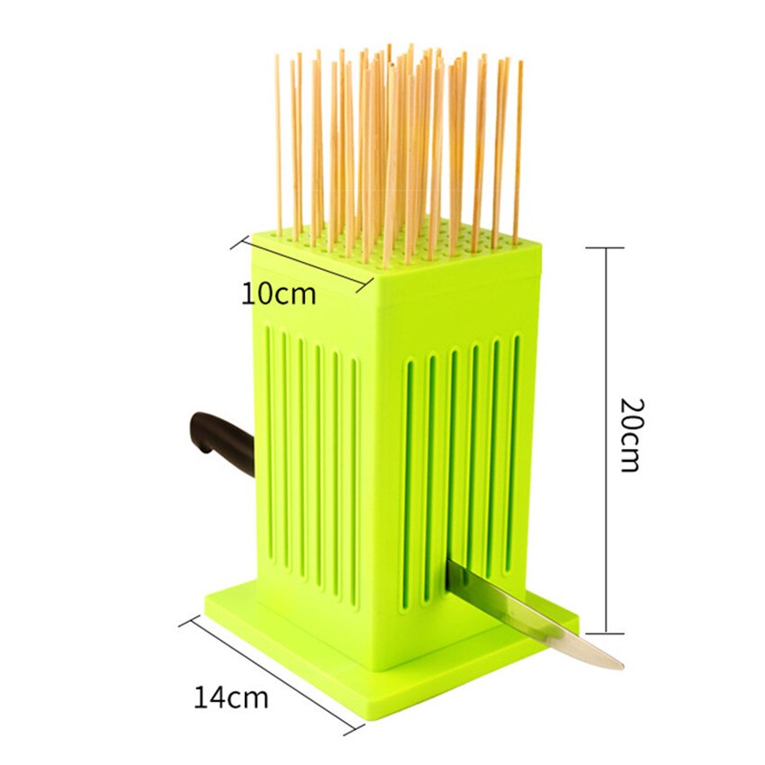 Food Grade Beef Mutton String Device 100PCS Barbecue Grill Bamboo Sticks Making Kebab Machine BBQ Supplies