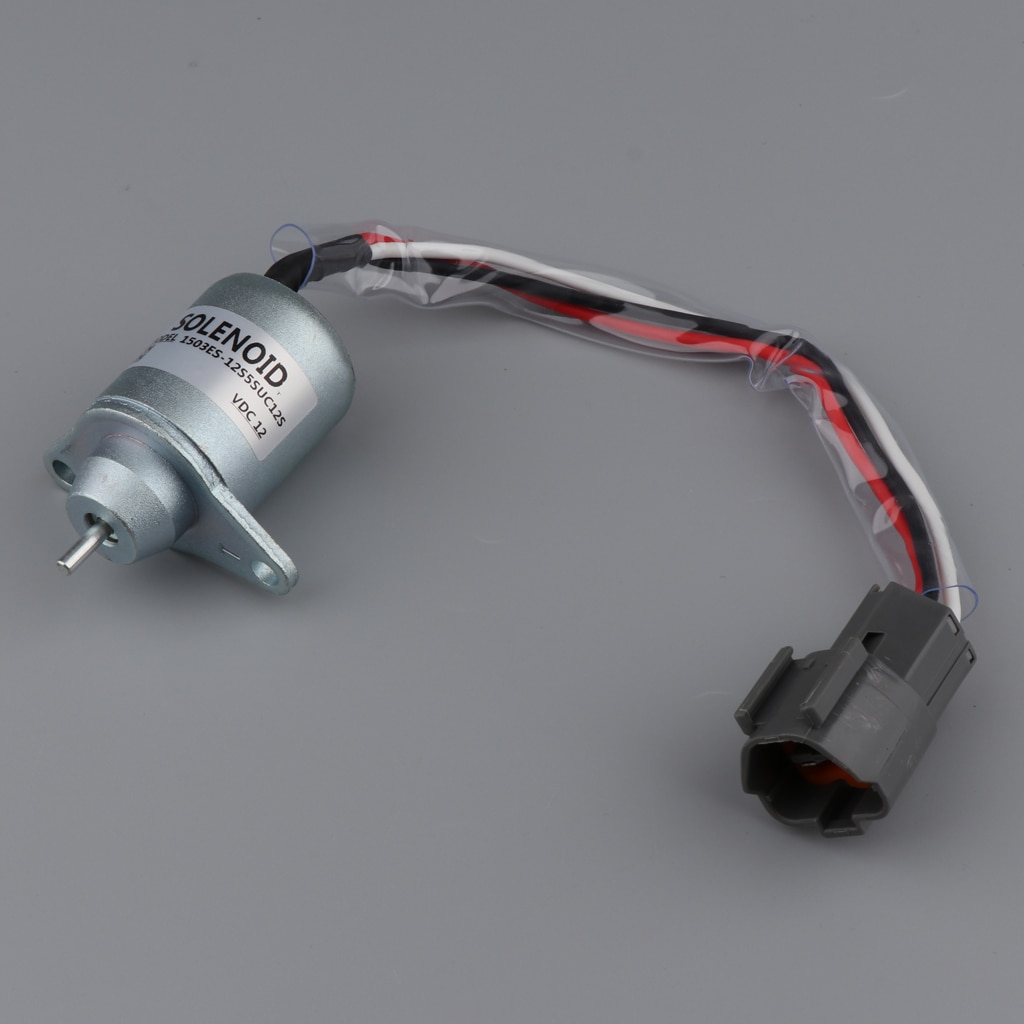 Easy To Install Fuel Shut Off Solenoid 1503ES-12S5SUC12S For Woodward Engine