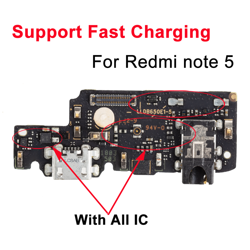 USB Charging Port Flex Support Fast Charging For Xiaomi Redmi 4 4A 4x 4pro 5 5A 5PLUS note 4 4x 5 Dock Charger Connector Flex: For note5 note 5pro