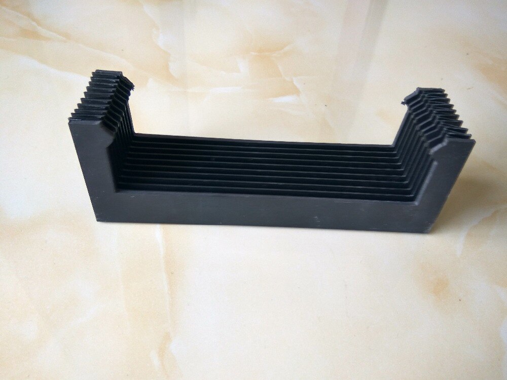 Akkordeon schutz faltenbalg für cnc HG20 schienen, Breite226mm x Höhe50mm x Lmax800mm