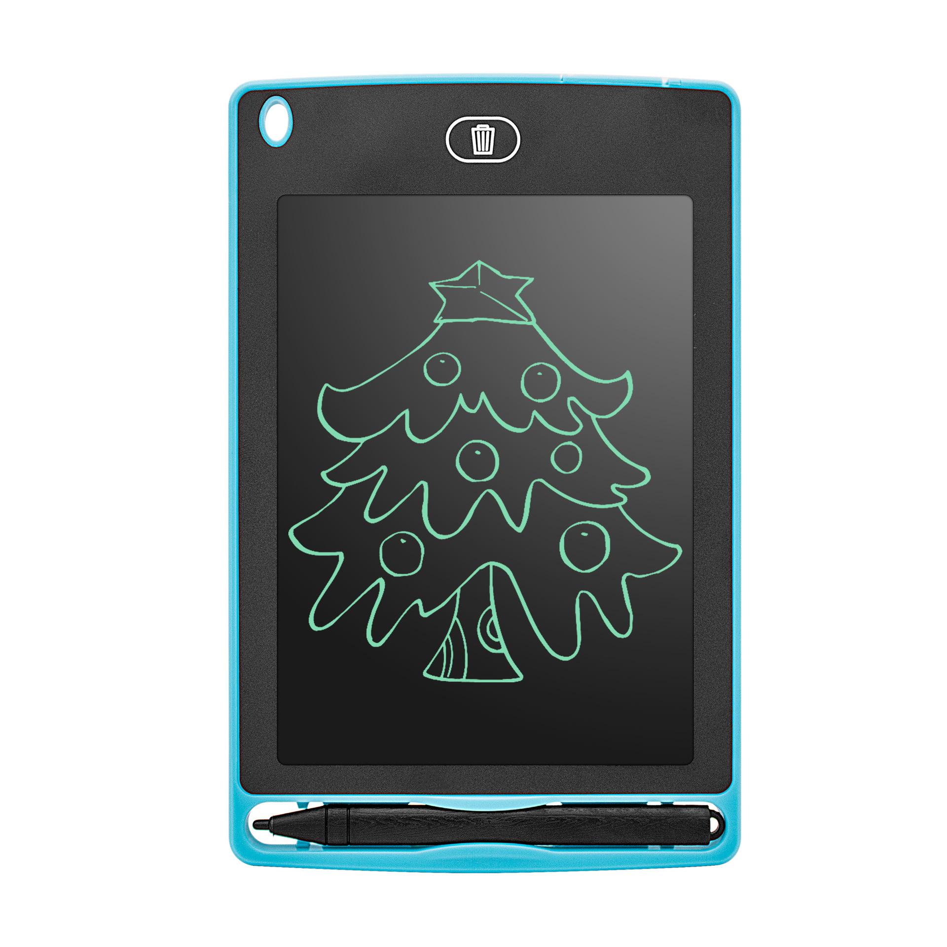 Ilmoitustaulu, miniliitutaulu, 8.5/12 tuuman lcd-digitaalinen tabletti, magneettinen liitutaulu lapsille, graffiti-läppätaulu, kirjoitustaulut: 6.5 tuumaa sininen