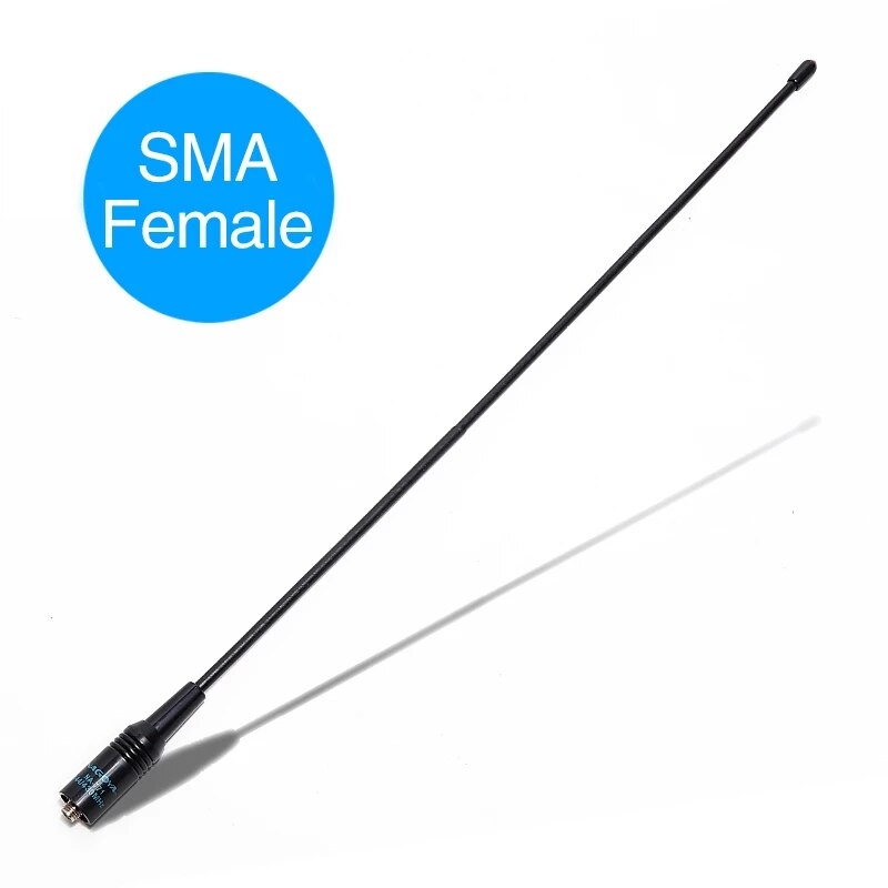 ABBREE AR-771 SMA-Female Dual Band 10W Antenna for Baofeng UHF VHF 144/430Mhz High-gain Antenna For Baofeng UV-5R UV-82 BF-888S
