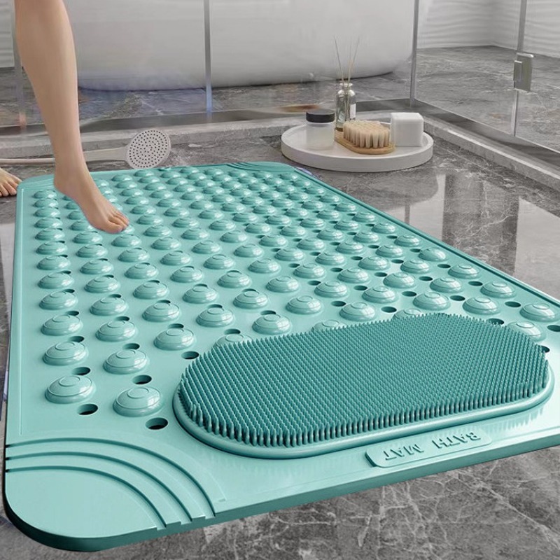 Home Bathroom Anti-slip Toilet Anti-slip Mat Bath Toilet Floor Mat Bathroom Anti-fall Mat Bathtub Massage Mat