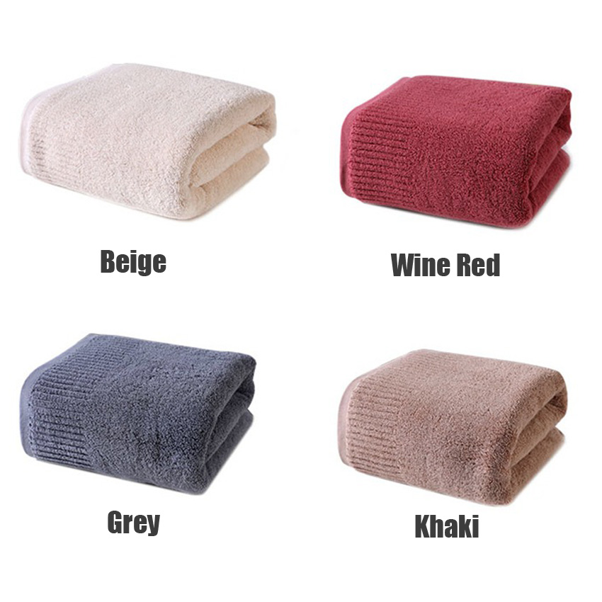 Dikke Grote Badhanddoek Katoenen Douche Gezicht Handdoeken Set Solid Home Badkamer Hotel Volwassenen Kids Toalha De Banho Serviette De bain