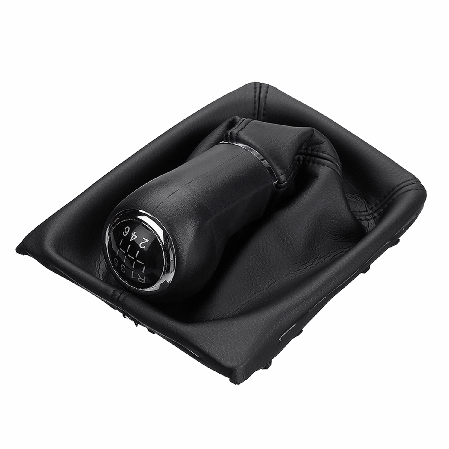 Unieke Voor Opel Astra Corsa Opel Zafira B 05-10 Pookknop 6 Speed Pookknop Shift Stok Gaiter plastic En Leer Materiaal