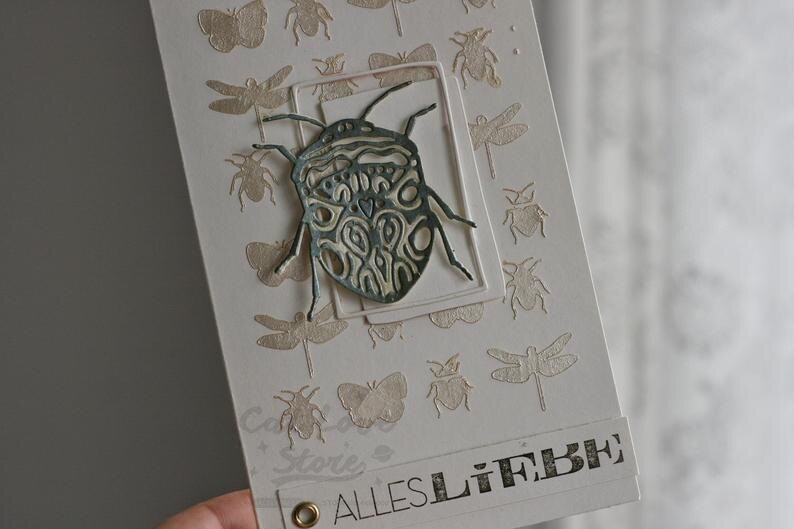 Insect Animal Metal Cutting Dies Scrapbooking Stencil Die Cuts Card Making DIY Decorative Craft Embossing Dies For