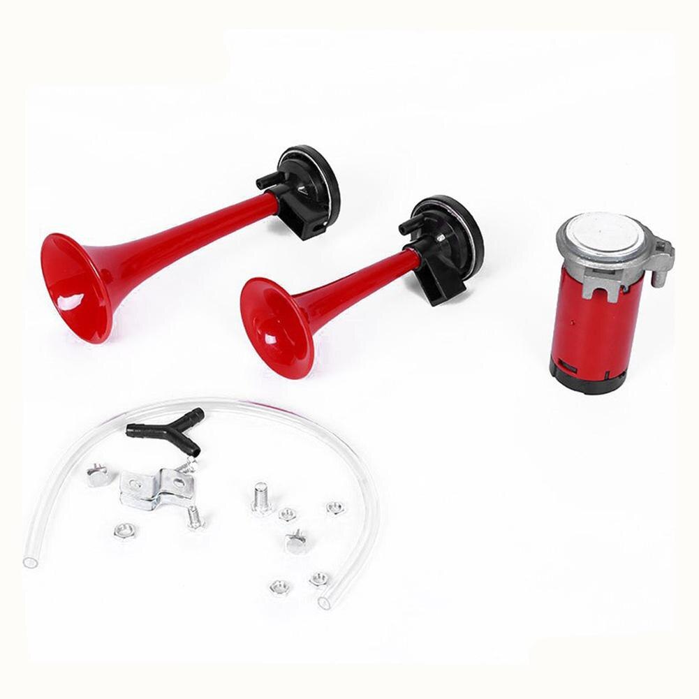 2PCS Car Air Horn Air Sound Signal Beep For Car 12V Loud Electric Horn Sound Speakers For Cars Accessories Air Horns