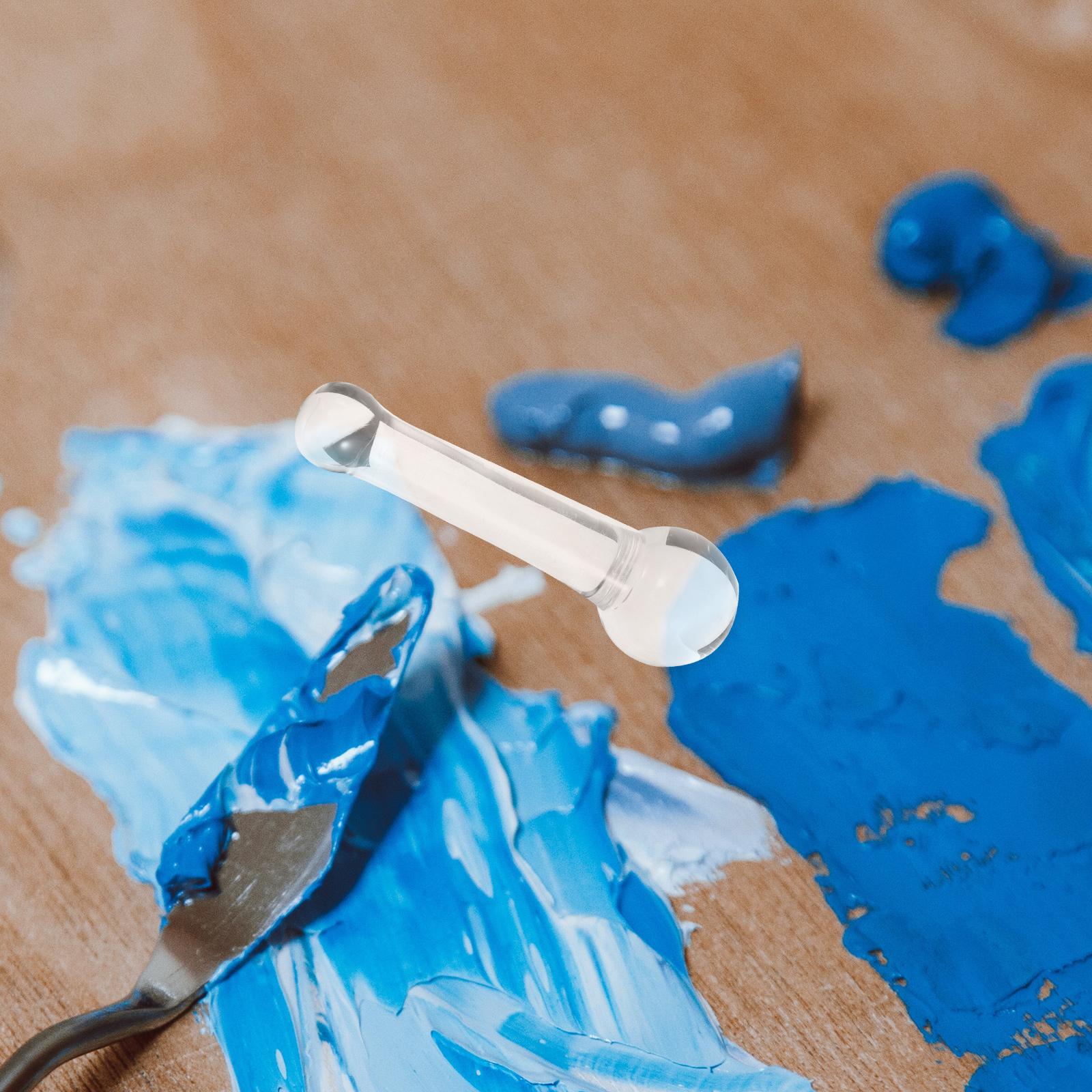 Slijpstamper Zelfgemaakte Pigment Kwast Grinder voor Olie Aquarelbenodigdheden Glas Schildergerei Gereedschap