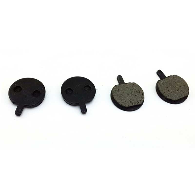 2 Pair/ 4pcs Round Mountain Road Bike Bicycle MTB Disc Brake Pad Black