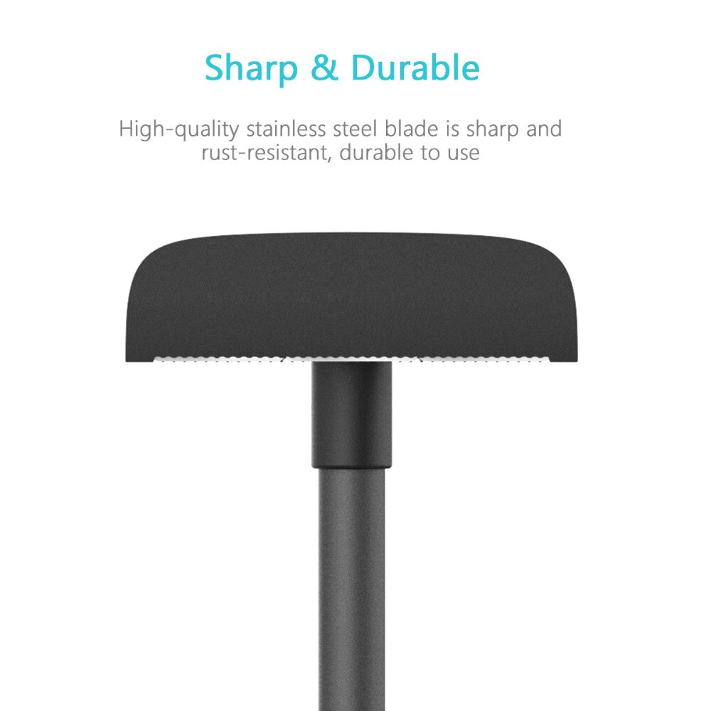 Destone Back Shaver for Men Folded Razor Dry Wet Shaving Manual Hair Removal Adjustable Back Razor Blades Body Groomer Trimmer