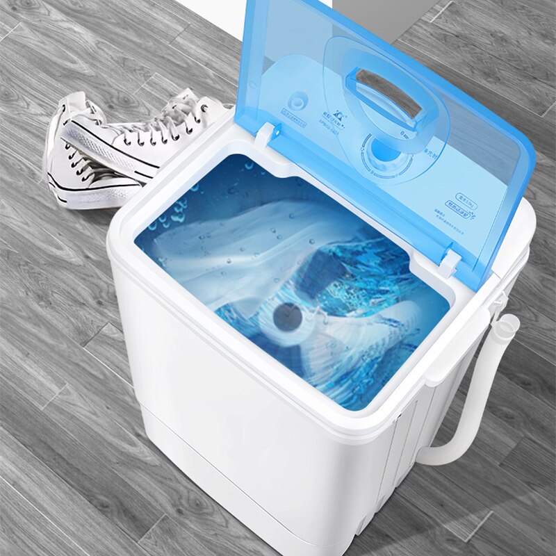 Lavadora de zapatos eléctrica pequeña, dispositivo portátil para dormitorio doméstico, 10 minutos de limpieza, máquina de cepillado de zapatos, artefacto Perezoso
