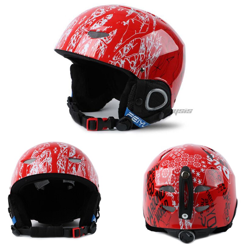 Crianças capacete de esqui crianças profissional inverno snowboard patinação proteção capacete ajustável skate capacetes de esqui