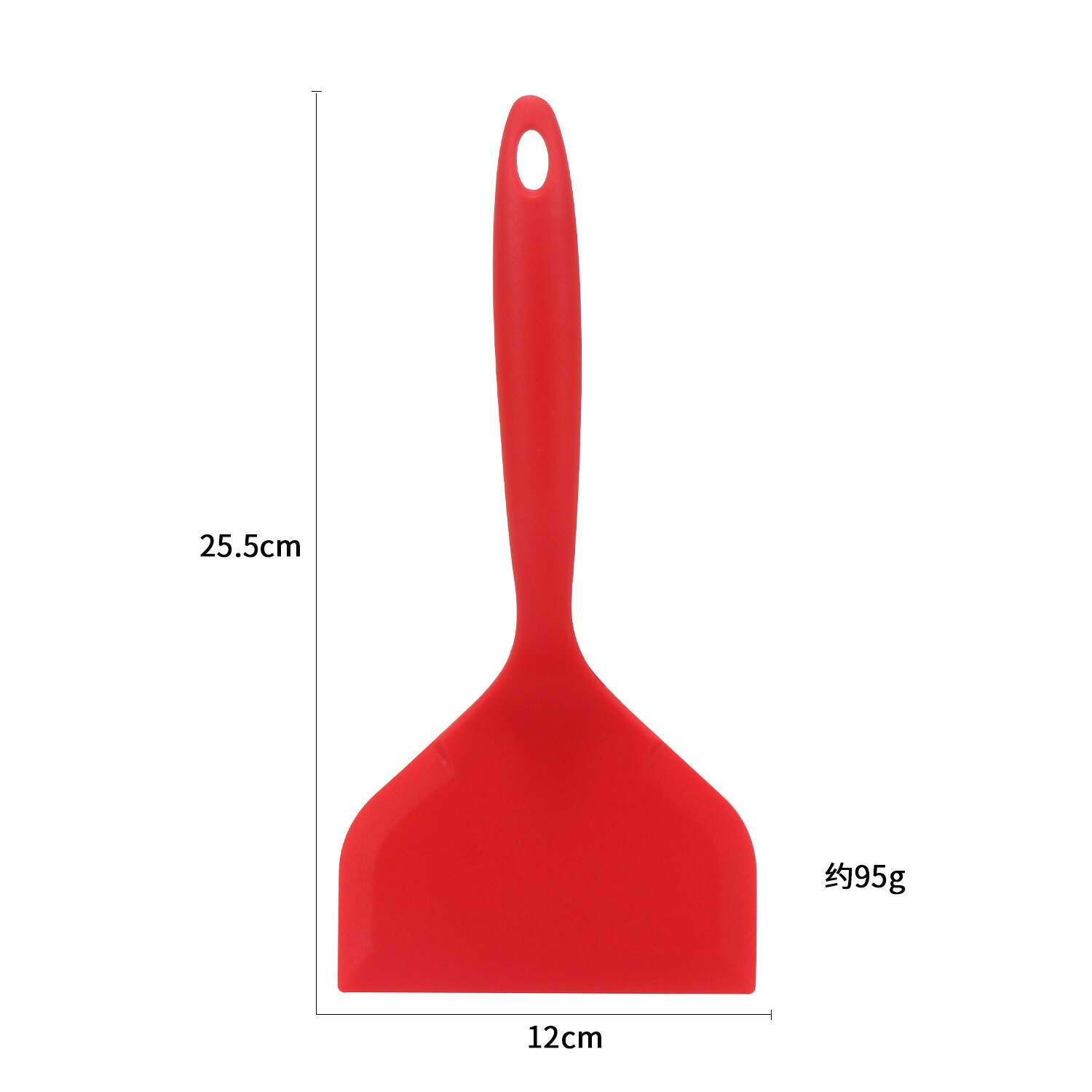 Silicone Cooking Turner Pancake Shovel Non-Stick Beef Meat Wide Pizza Spatula Kitchen Scraper Food Lifters Kitchen Gadgets