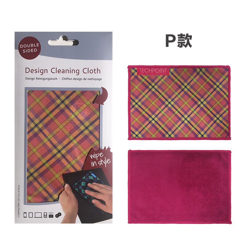 Reinigingsdoekje Voor Mobiele Telefoons En Tablet Scherm Doekjes Krasvrij Bril Vegen Doek Microfiber Dubbelzijdig servet: P