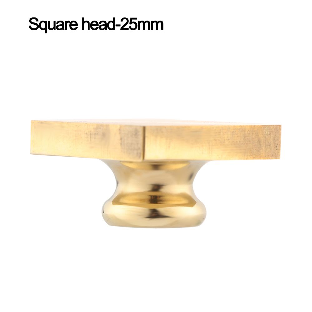 Handtag i mässing, vaxstämplar i trä, vaxtätningsstämpelhuvud, retro handtag i rosenträ, vaxtätning i koppar, för scrapbooking: Röd