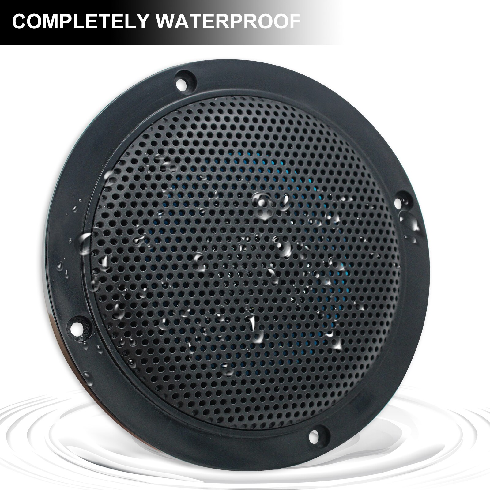 160 watt 4 '' 2- vejs marine båd vandtætte højttalere til udendørs marine båd spa uv-bevis udendørs musik højttaler